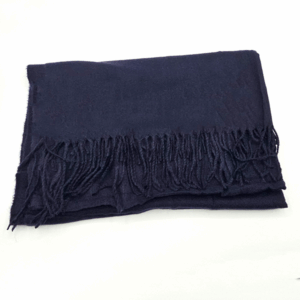 Echarpe sensation de Cashmire bleu marine