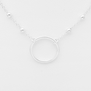 Collier Cercle en argent 925ème