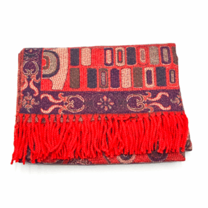 Echarpe sensation de Cashmire rouge