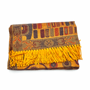 Echarpe sensation de Cashmire ocre