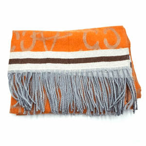 Echarpe sensation de Cashmire orange