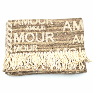 Echarpe sensation de Cashmire marron