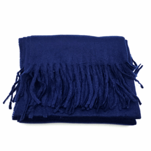 Echarpe sensation de Cashmire bleu marine