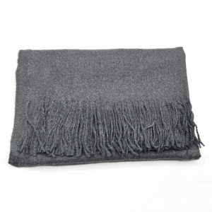 Echarpe sensation de Cashmire gris foncé