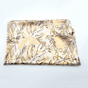 Echarpe sensation de soie, motifs floraux