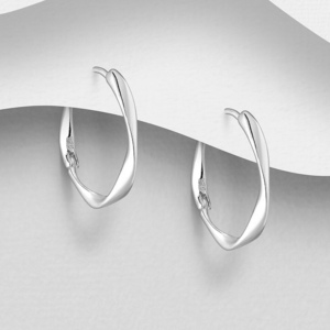 Créoles en argent 925ème