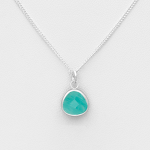 Collier en argent 925ème et Amazonite